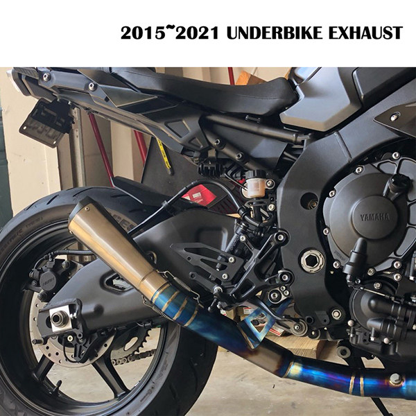 2015-2021 YAMAHA R1 Decat Pipe 60.5mm Motorcycle Exhaust Middle Link Pipe